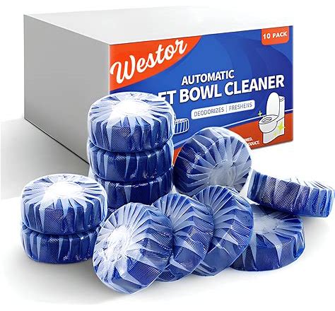 Automatic Toilet Seat Cleaner Tablets (Pack of 10+10 Free)🌿